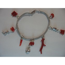 BRACCIALE ARG. CON CIONDOLI